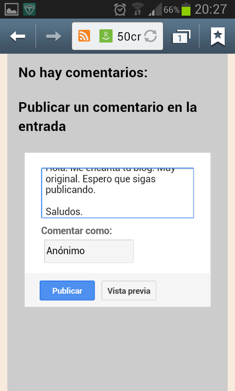 Aprende conmigo (I): Cómo publicar un comentario en un blog