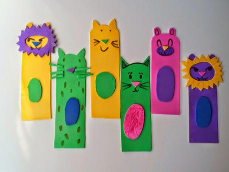 Materiales DIY: Marcapáginas para el Día del Libro