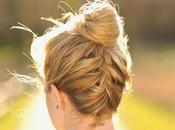 Moño trenzado parte inferior