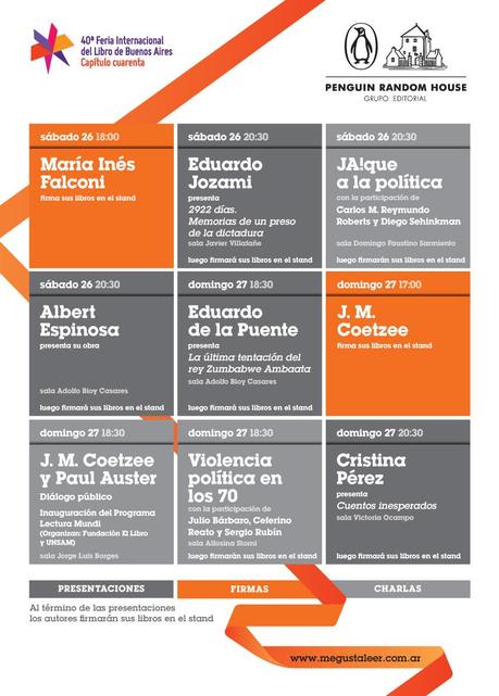 ¡Empieza la Feria del Libro, conoce las actividades de Penguin Random House!