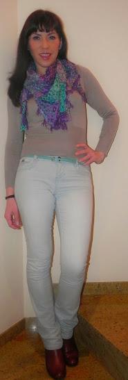 A juego con mi pañuelo (look & outfit)