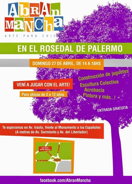 Abran Mancha, arte para chicos con materiales de descarte