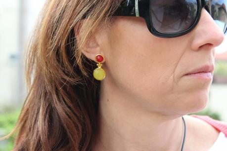 MIS LOOKS CON LUSSTRA - PENDIENTES PIEDRAS NATURALES