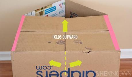 adición de la cinta a los nuevos recortes