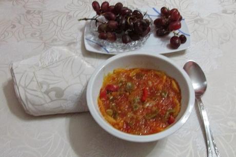 SOPA DE TOMATE