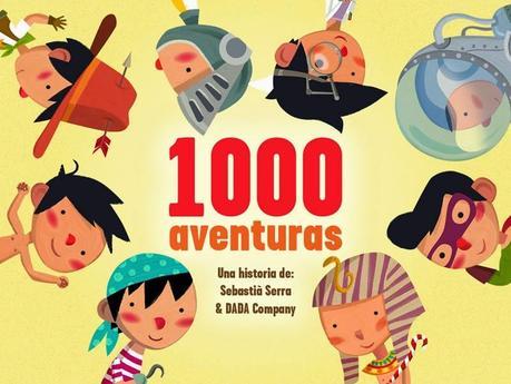 1000 aventuras interactivas, libro juego infantil.