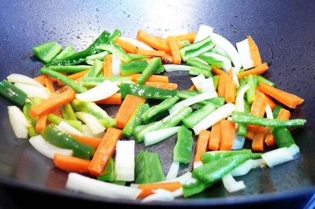 verduras salteadas