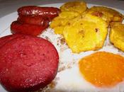 Salami longaniza… desayunos dominicanos…