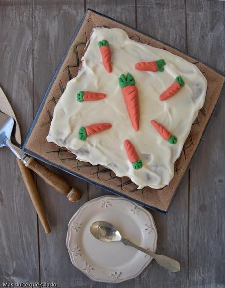 Brownie de Zanahoria y Almendra