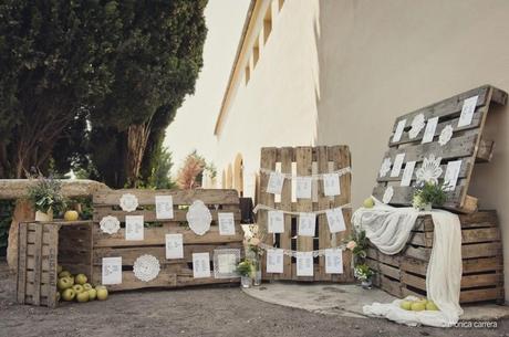 La boda rústica de Rubén y María