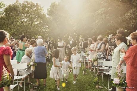 La boda rústica de Rubén y María