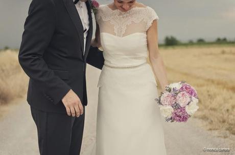 La boda rústica de Rubén y María