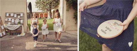 La boda rústica de Rubén y María