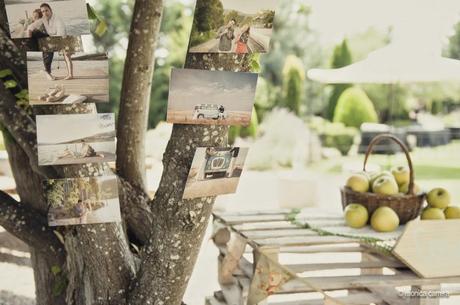 La boda rústica de Rubén y María