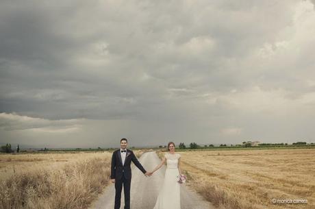 La boda rústica de Rubén y María