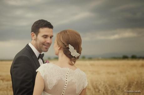 La boda rústica de Rubén y María