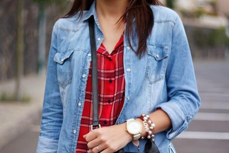 Tartan + Denim