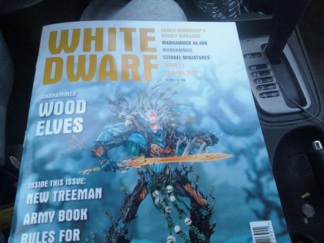 Portada de la revista White Dwarf número 13 con Durthu