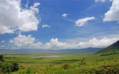 El cráter del Ngorongoro