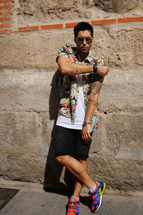 MEN STYLE : FLOWER SHIRT !!!