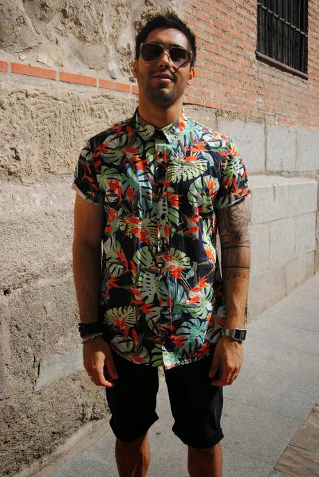 MEN STYLE : FLOWER SHIRT !!!