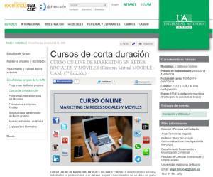 Curso Marketing Online Madrid