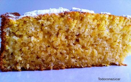 BIZCOCHO DE CALABAZA Y COCO.