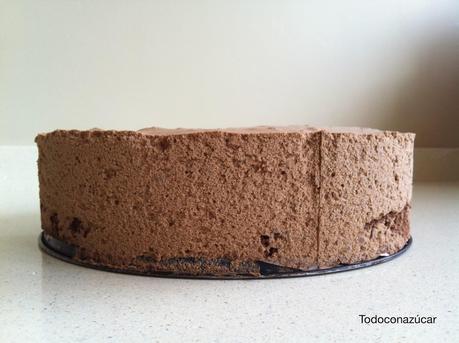 TARTA DE MOUSSE DE CHOCOLATE CON FINGERS DE CADBURY