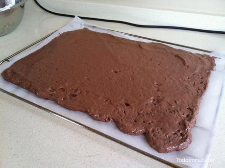 TARTA DE MOUSSE DE CHOCOLATE CON FINGERS DE CADBURY