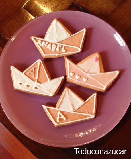 GALLETAS CON AROMA DE FRESA PARA UN BAUTIZO