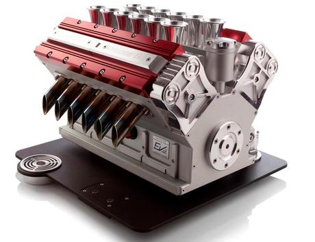 Máquinas de Café Expreso con Diseño de Motor V12Un homena...