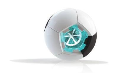 UNA PELOTA DE FÚTBOL QUE GENERA ENERGÍA RENOVABLE CON CAD... UNA PELOTA DE FÚTBOL QUE GENERA ENERGÍA RENOVABLE CON CAD...