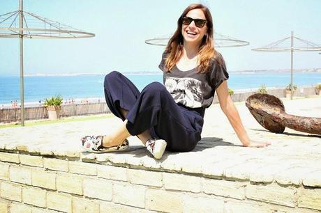 culottes y zapatillas