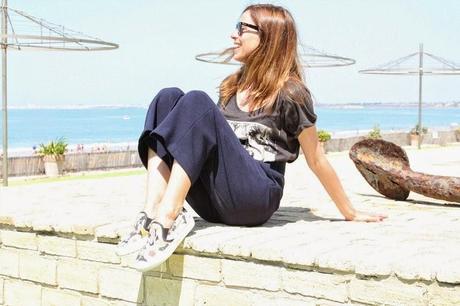 culottes y zapatillas