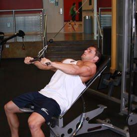 Ejercicios Para Espalda - Ejercicio Contracción de los brazos con cable [Aumentar Espalda]