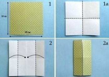 Cómo hacer tarjetas con vestidos de origami