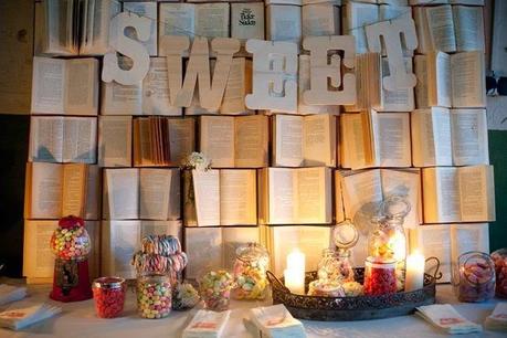 Libros para la decoración de tu boda