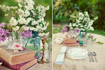 Libros para la decoración de tu boda