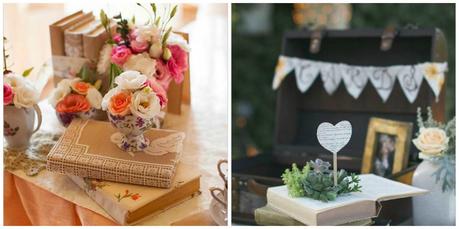 Libros para la decoración de tu boda