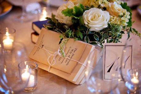 Libros para la decoración de tu boda
