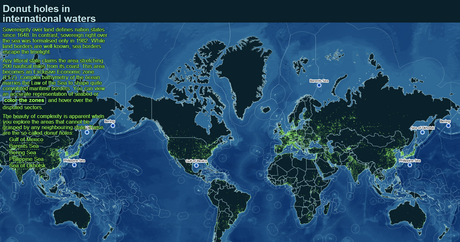 Mapa Mundial de las Fronteras Marítimas