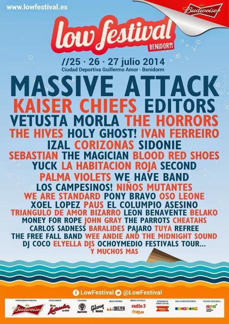 The Horrors, Cheathas, Sebastian, al Low Cost; Albert Hammond JR, Cat Power y Automatics al FIB y confirmaciones nacionales para el SOS