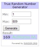 ¡¡Ganadores del sorteo!!
