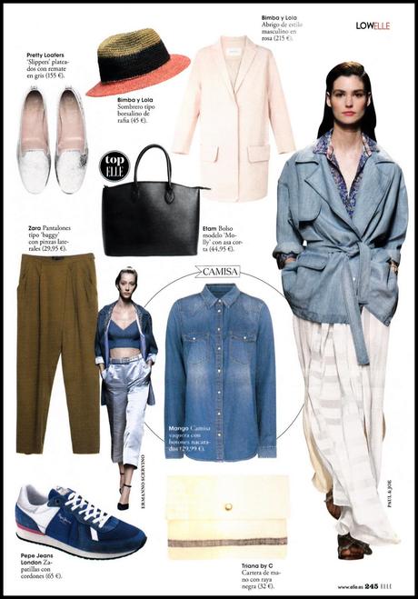 El rincón de ELLE: Lunares, denim, tonos pasteles, las sandalias que triunfan y más