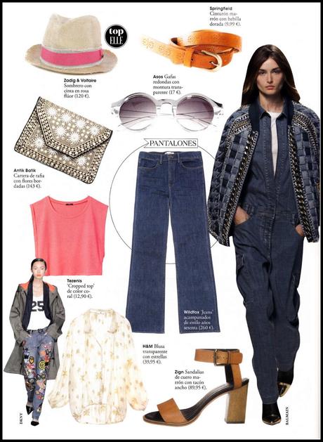 El rincón de ELLE: Lunares, denim, tonos pasteles, las sandalias que triunfan y más