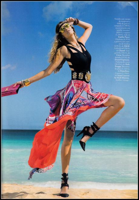 El rincón de ELLE: Lunares, denim, tonos pasteles, las sandalias que triunfan y más