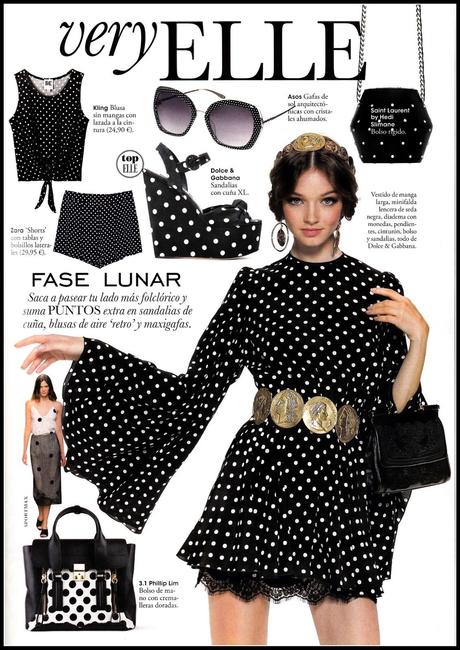 El rincón de ELLE: Lunares, denim, tonos pasteles, las sandalias que triunfan y más