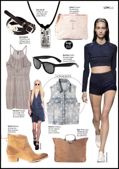 El rincón de ELLE: Lunares, denim, tonos pasteles, las sandalias que triunfan y más