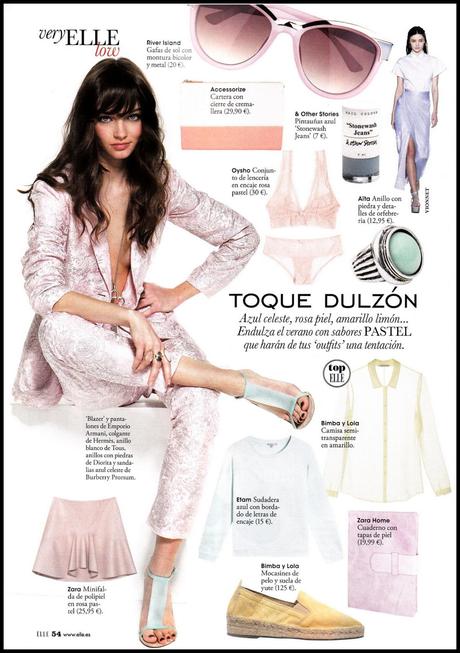 El rincón de ELLE: Lunares, denim, tonos pasteles, las sandalias que triunfan y más