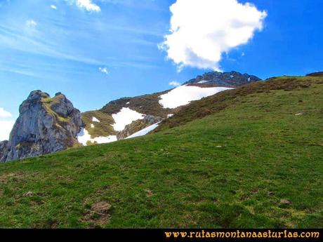 Ruta al Campigüeños y Carasca: Desde la Collada Campigüeños, tramo a la Carasca